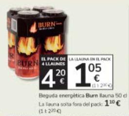 Oferta de Burn - Beguda Energética por 1,1€ en Consum
