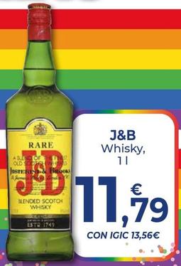 Oferta de Whisky por 11,79€ en CashDiplo