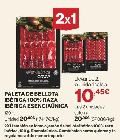 Oferta de Paleta ibérica de bellota por 20,9€ en Supercor Exprés