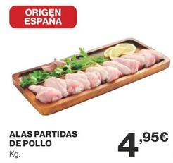 Oferta de Alas de pollo por 4,95€ en Supercor Exprés
