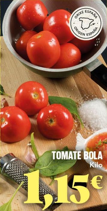 Oferta de Tomate Bola por 1,15€ en Gadis