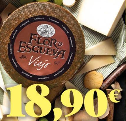 Oferta de Flor De Esgueva - Queso Viejo De Oveja por 18,9€ en Gadis