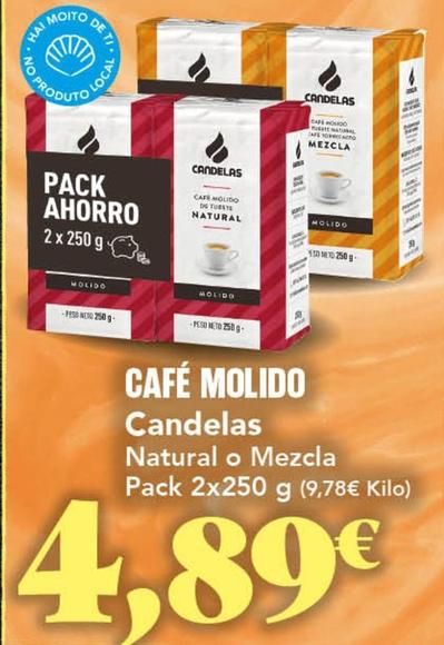 Oferta de Café molido por 4,89€ en Gadis