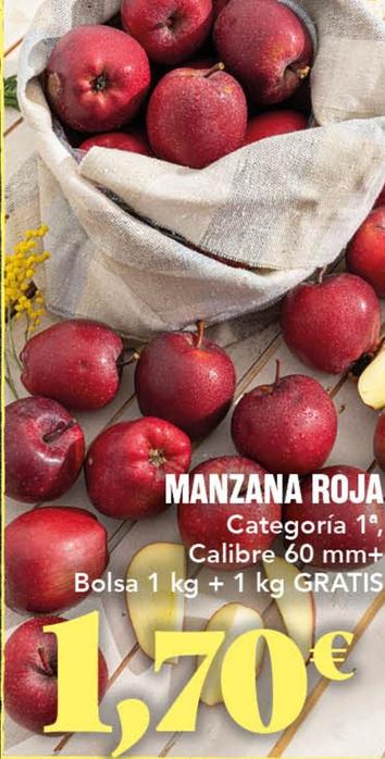 Oferta de Manzana Roja por 1,7€ en Gadis