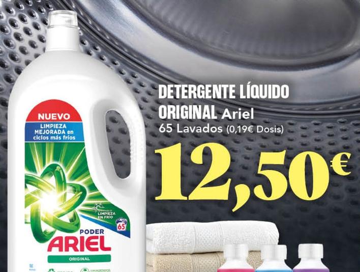 Oferta de Ariel - Detergente Líquido Original por 12,5€ en Gadis