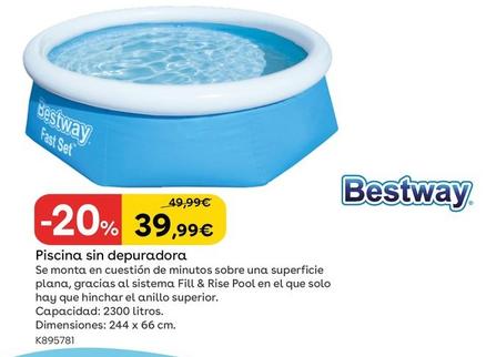 Oferta de Bestway - Piscina Sin Depuradora por 39,99€ en ToysRus