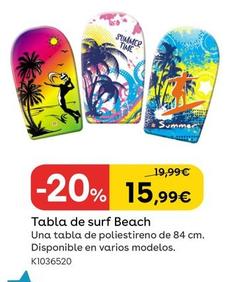 Oferta de  Tabla De Surf Beach por 15,99€ en ToysRus
