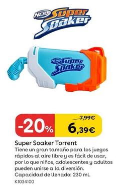 Oferta de Super Soaker Torrent  por 6,39€ en ToysRus
