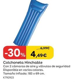 Oferta de Colchoneta Hinchable por 4,49€ en ToysRus