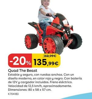 Oferta de Quad The Beast por 135,99€ en ToysRus