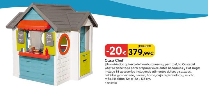 Oferta de Casa Chef por 379,99€ en ToysRus