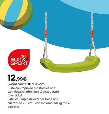 Oferta de Sun & Sport - Swim Seat 38 X 16 Cm por 12,99€ en ToysRus