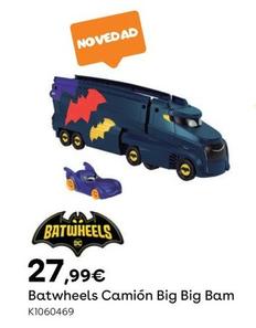 Oferta de Batwheels Camión Big Big Bam por 27,99€ en ToysRus