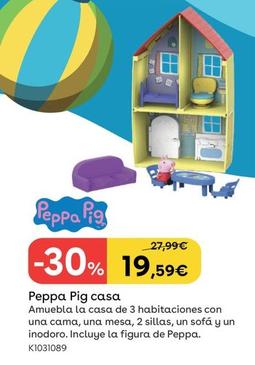 Oferta de Peppa Pig Casa por 19,59€ en ToysRus
