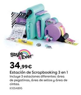 Oferta de Style 4 Ever - Estación De Scrapbooking 3 en 1 por 34,99€ en ToysRus