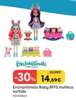Oferta de Enchantimals - Baby Bffs Muñeca Surtida por 14,69€ en ToysRus