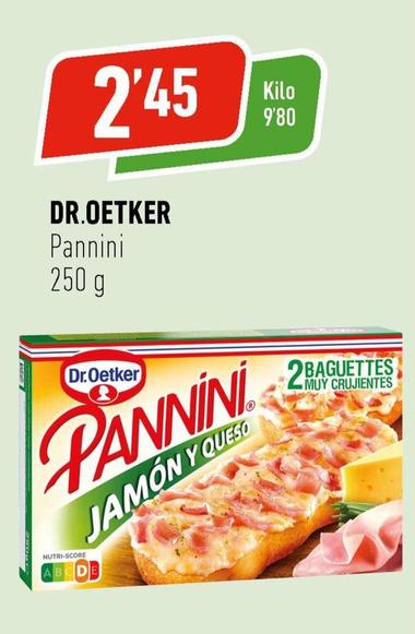 Oferta de Dr Oetker - Panini por 2,45€ en Supermercados Deza