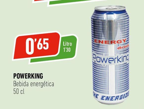 Oferta de Powerking - Bebida Energética por 0,65€ en Supermercados Deza