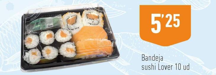 Oferta de Bandeja Sushi Lover por 5,25€ en Supermercados Deza