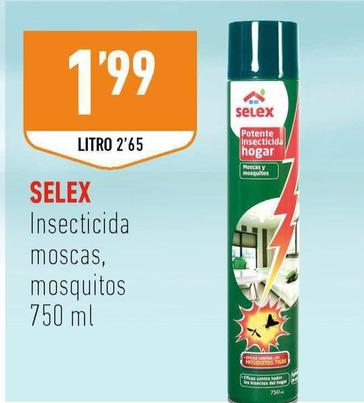 Oferta de Selex - Insecticida Moscas, Mosquitos por 1,99€ en Supermercados Deza