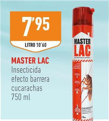 Oferta de Master Lac - Insecticida Efecto Barrera Cucarachas por 7,95€ en Supermercados Deza