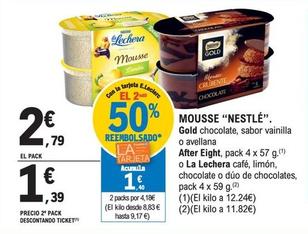 Oferta de Nestlé - Mousse por 2,79€ en E.Leclerc