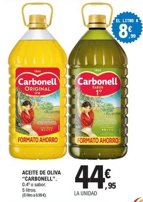 Oferta de Carbonell - Aceite De Oliva por 44,95€ en E.Leclerc