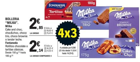 Oferta de Milka/Fontanada - Bolleria por 2,85€ en E.Leclerc