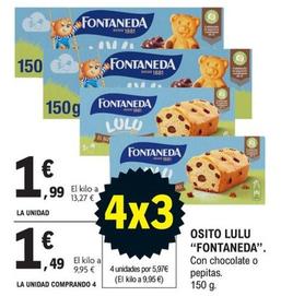 Oferta de Fontaneda - Osito Lulu por 1,99€ en E.Leclerc