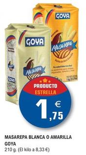Oferta de Goya - Masarepa Blanca O Amarilla por 1,75€ en E.Leclerc