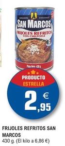 Oferta de San Marcos - Frijoles Refritos por 2,95€ en E.Leclerc