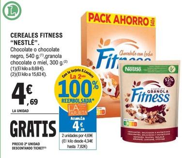 Oferta de Nestlé - Cereales Fitness por 4,69€ en E.Leclerc