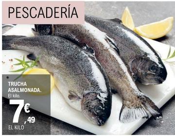 Oferta de Trucha Asalmonada por 7,49€ en E.Leclerc