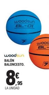 Oferta de Woodsun - Balon Baloncesto por 8,95€ en E.Leclerc