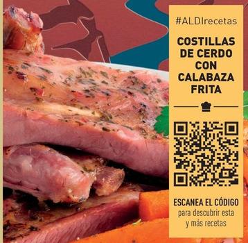 Oferta de Costillas De Cerdo Con Calabaza Frita en ALDI