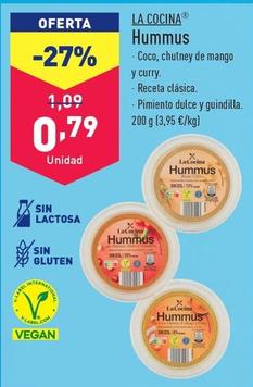 Oferta de La Cocina - Hummus por 0,79€ en ALDI
