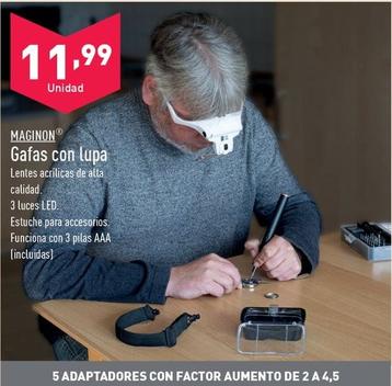 Oferta de Maginon - Gafas Con Lupa por 11,99€ en ALDI