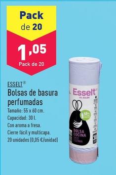 Oferta de Esselt - Bolsas De Basura Perfumadas por 1,05€ en ALDI
