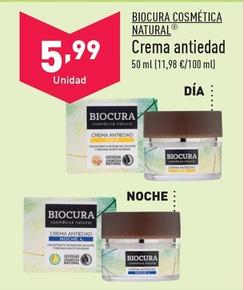 Oferta de Biocura - Crema Antiedad por 5,99€ en ALDI