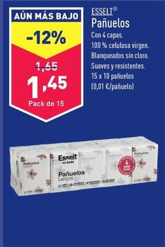 Oferta de Esselt - Pañuelos  por 1,45€ en ALDI