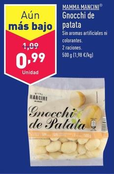 Oferta de Mamma Mancini - Gnocchi De patata por 0,99€ en ALDI