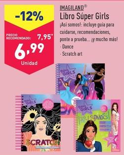 Oferta de Imagiland - Libro Super Girls por 6,99€ en ALDI