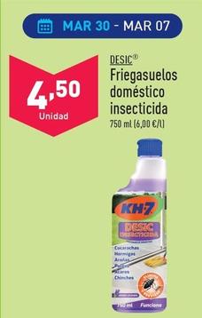 Oferta de Desic - Friegasuelos Domestico Insecticida por 4,5€ en ALDI