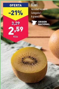 Oferta de Kiwi por 2,59€ en ALDI