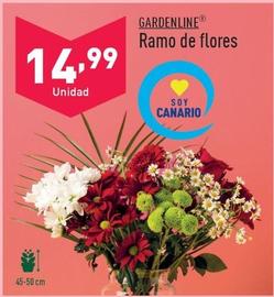 Oferta de Gardenline - Ramo De Flores por 14,99€ en ALDI
