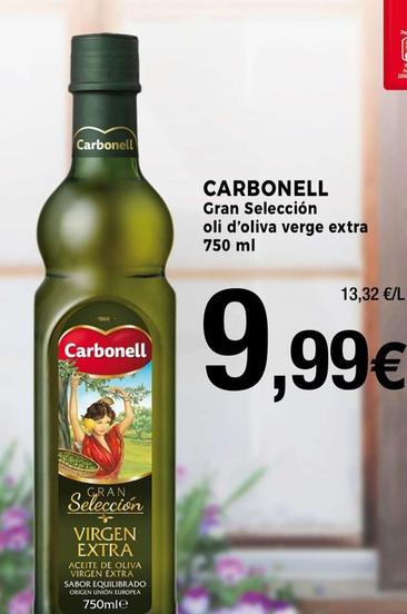 Oferta de Carbonell - Gran Seleccion Oli D'Oliva Verge Extra por 9,99€ en Supermercats Jespac