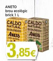 Oferta de Aneto - Brou Ecologic por 3,85€ en Supermercats Jespac