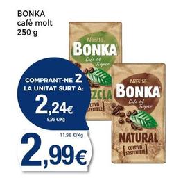 Oferta de Bonka - Café Molt por 2,99€ en Supermercats Jespac