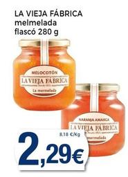 Oferta de La Vieja Fábrica - Mermelada Flasco por 2,29€ en Supermercats Jespac