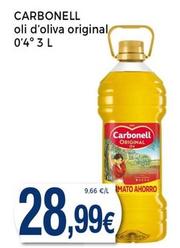 Oferta de Carbonell - Oli D'oliva Original por 28,99€ en Supermercats Jespac